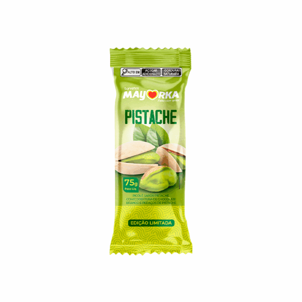Picolé Edição Limitada Sabor Pistache