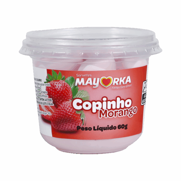 Copinho de morango 60g